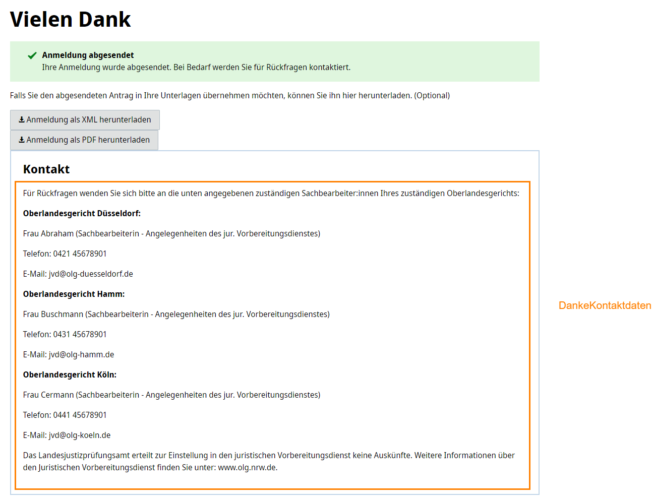 Danke