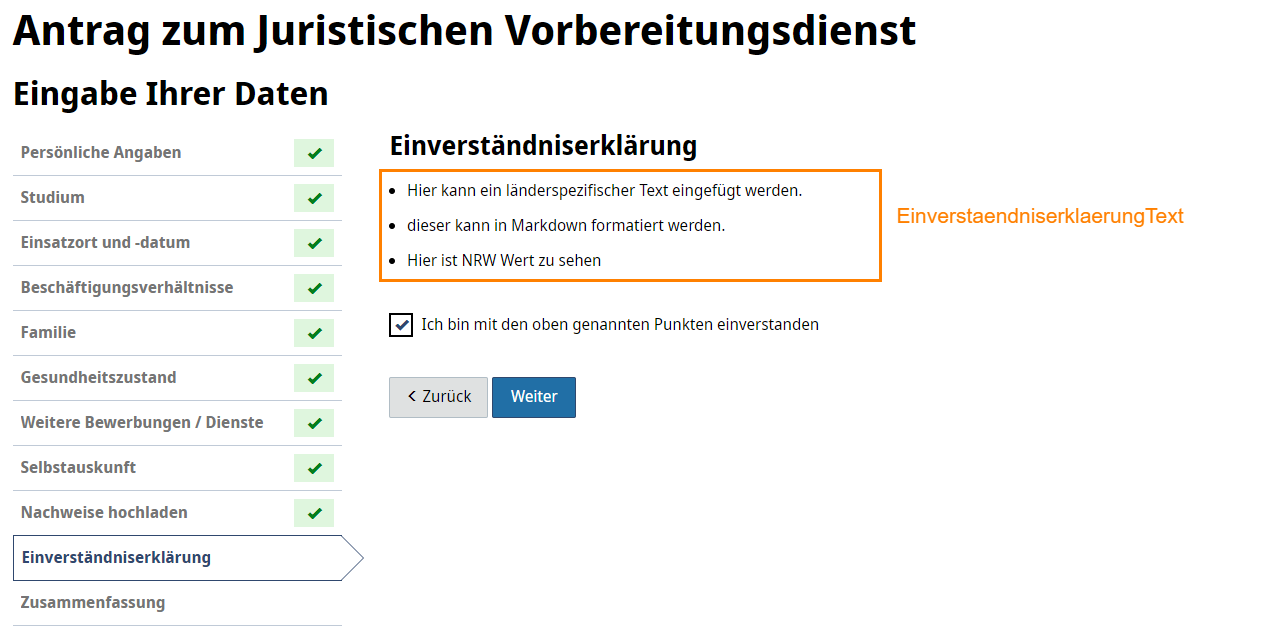 Einverstaendniserklaerung