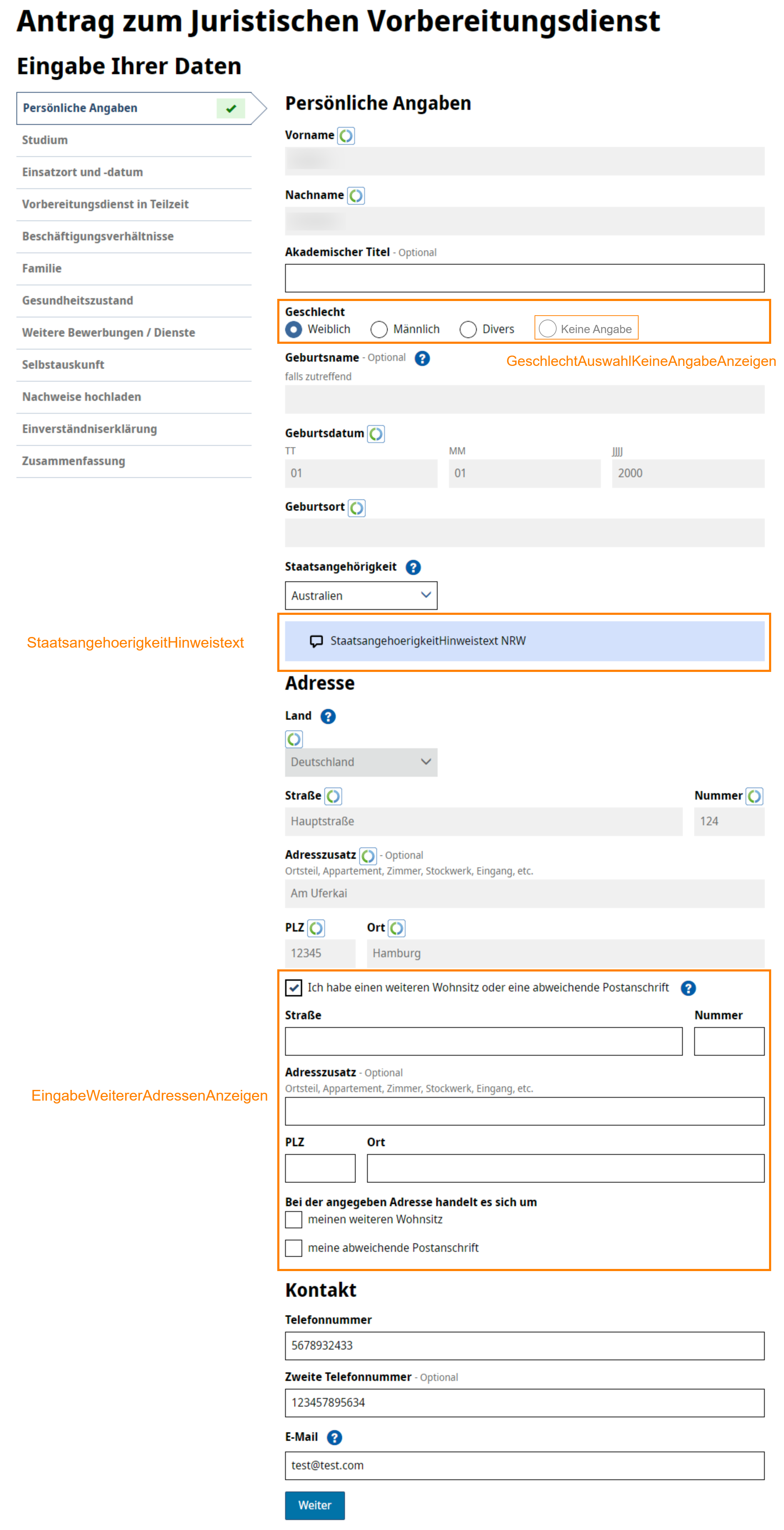 PersönlicheDatenSeite